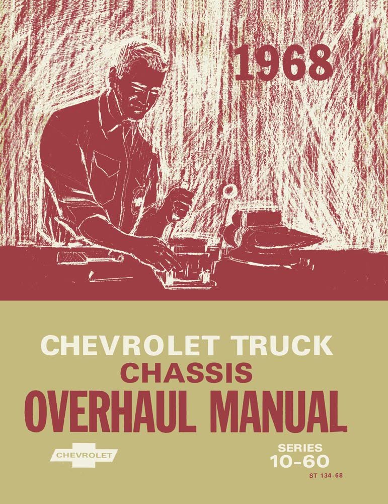 bishko automotive literature 1968 Chevy GMC C/K 10-60 Truck Repair Overhaul Manual Rebuild Instruction