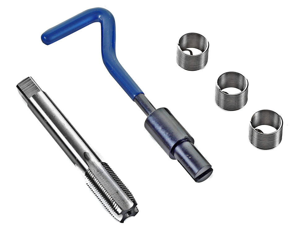 Powerbuilt 647947 5 Piece Threaded Coil Insert Repair Kit, 1 Pack