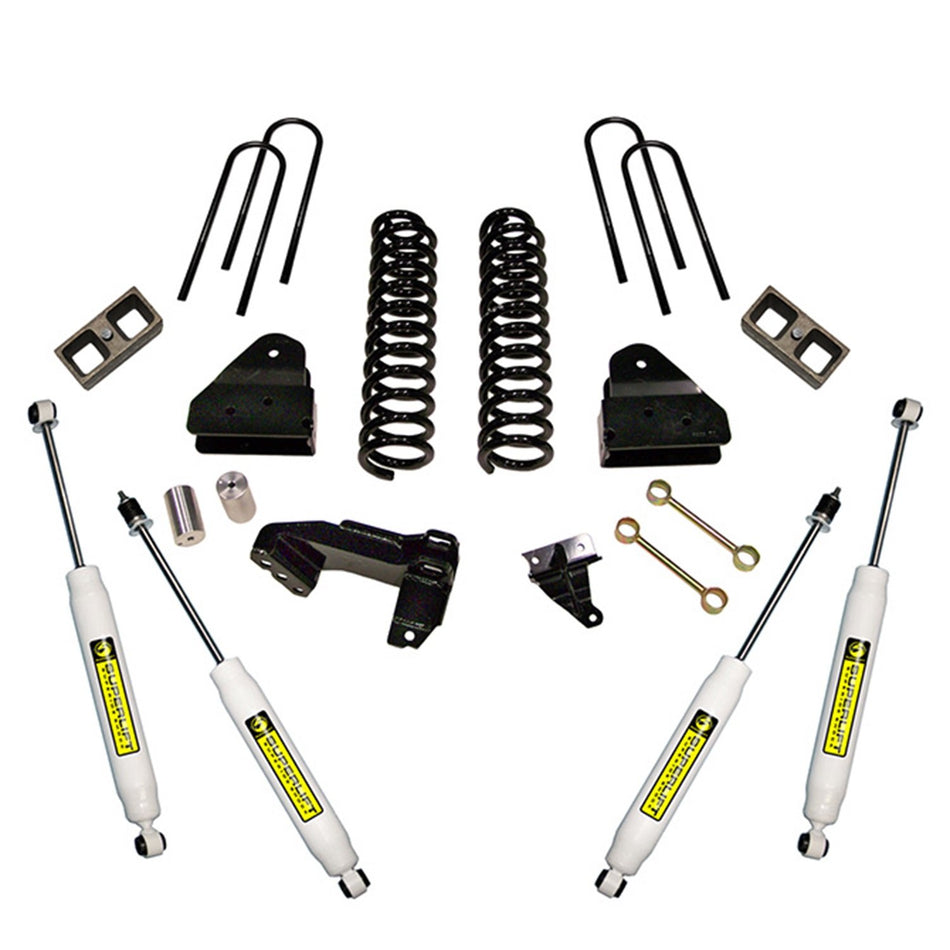Superlift |9105| 8" Rear Block Kit - Fits 2011-2016 Ford F-250 and F-350 Powerstroke Diesels