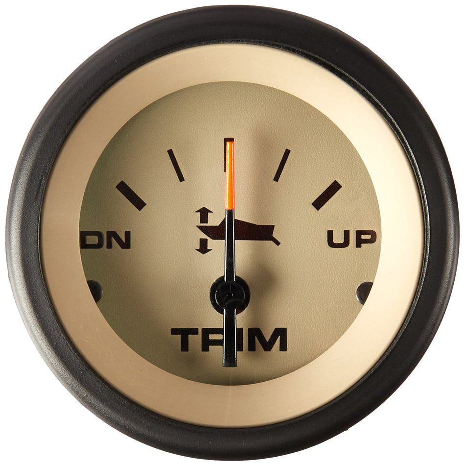 Sierra International 61908P Sahara Outboard Up - Down Dial Range & I/O Trim Gauge for Johnson/Evinrude, 2
