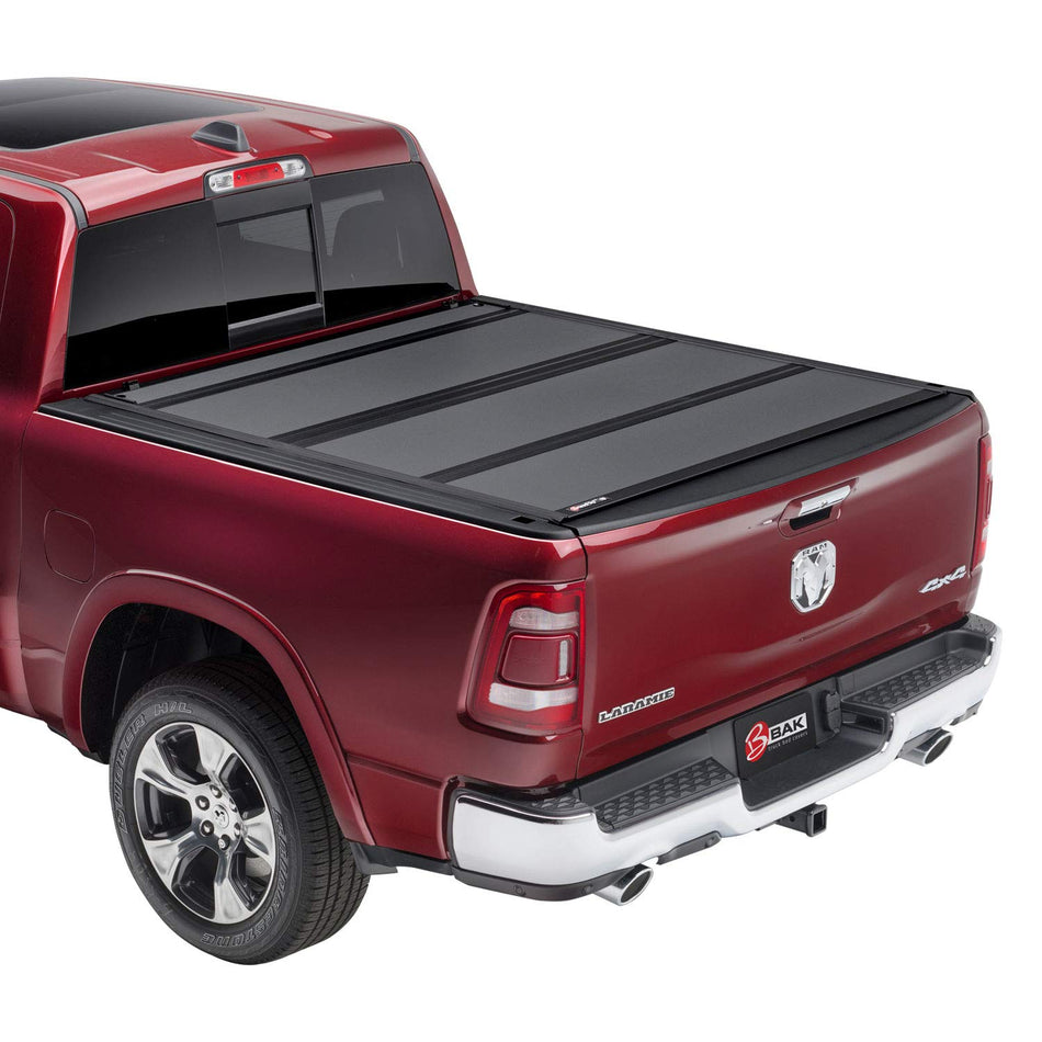 BAK BAKFlip MX4 Hard Folding Truck Bed Tonneau Cover  448207  Fits 2009 - 2018, 2019 - 2021 Classic Dodge Ram 5 7 Bed (67.4)