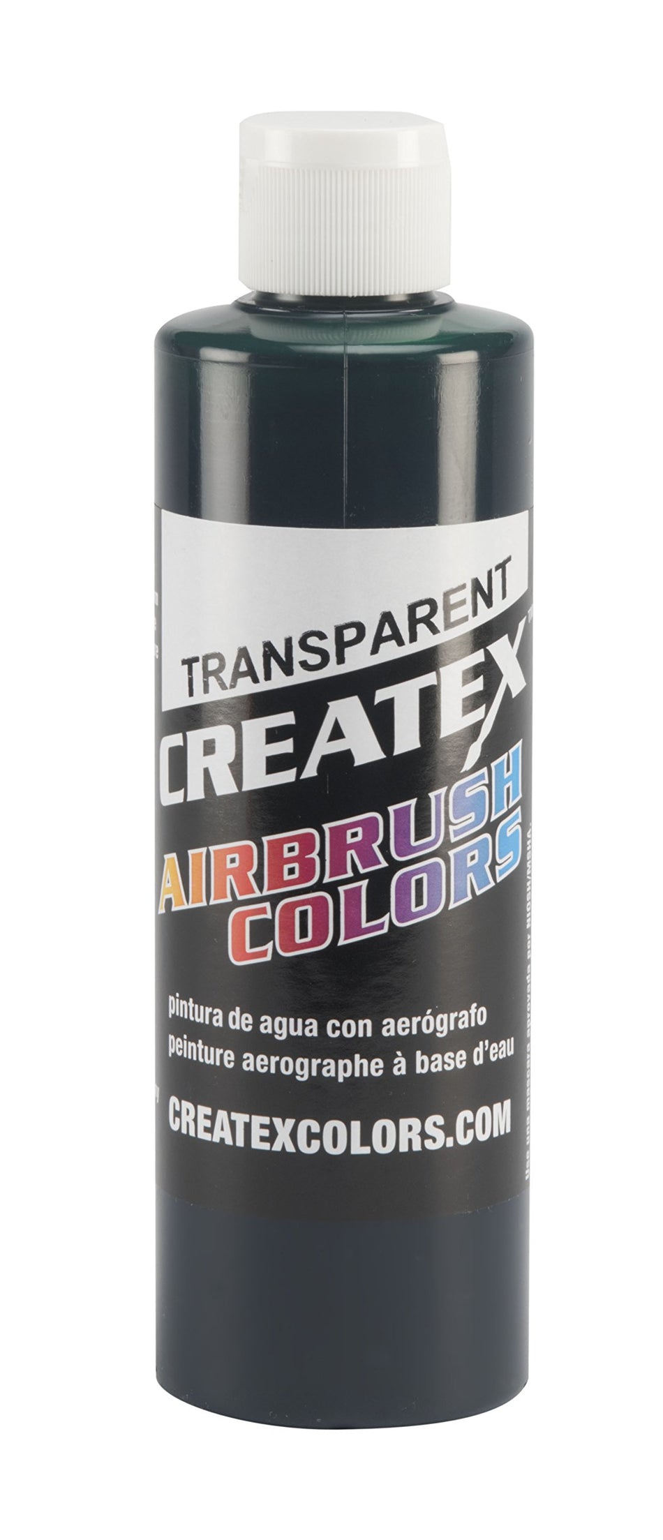 Createx Colors Paint for Airbrush, 8 oz, Transparent Forest Green