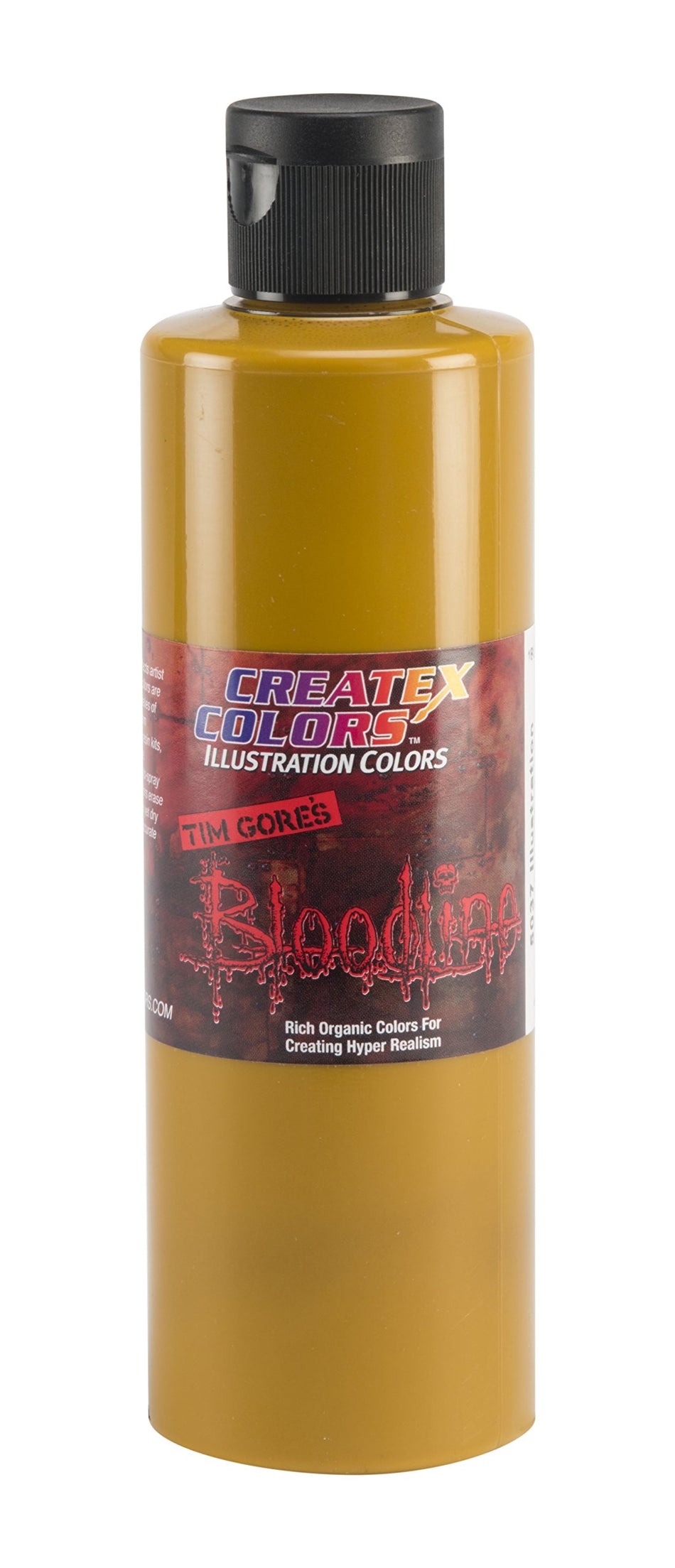 Createx Colors Bloodline Paint for Airbrush, 8 oz, Injury Ochre