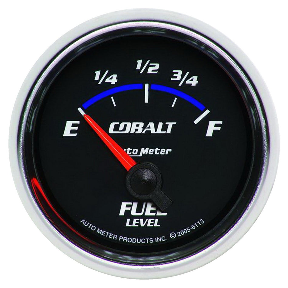Auto Meter 6113 Cobalt Electric Fuel Level Gauge