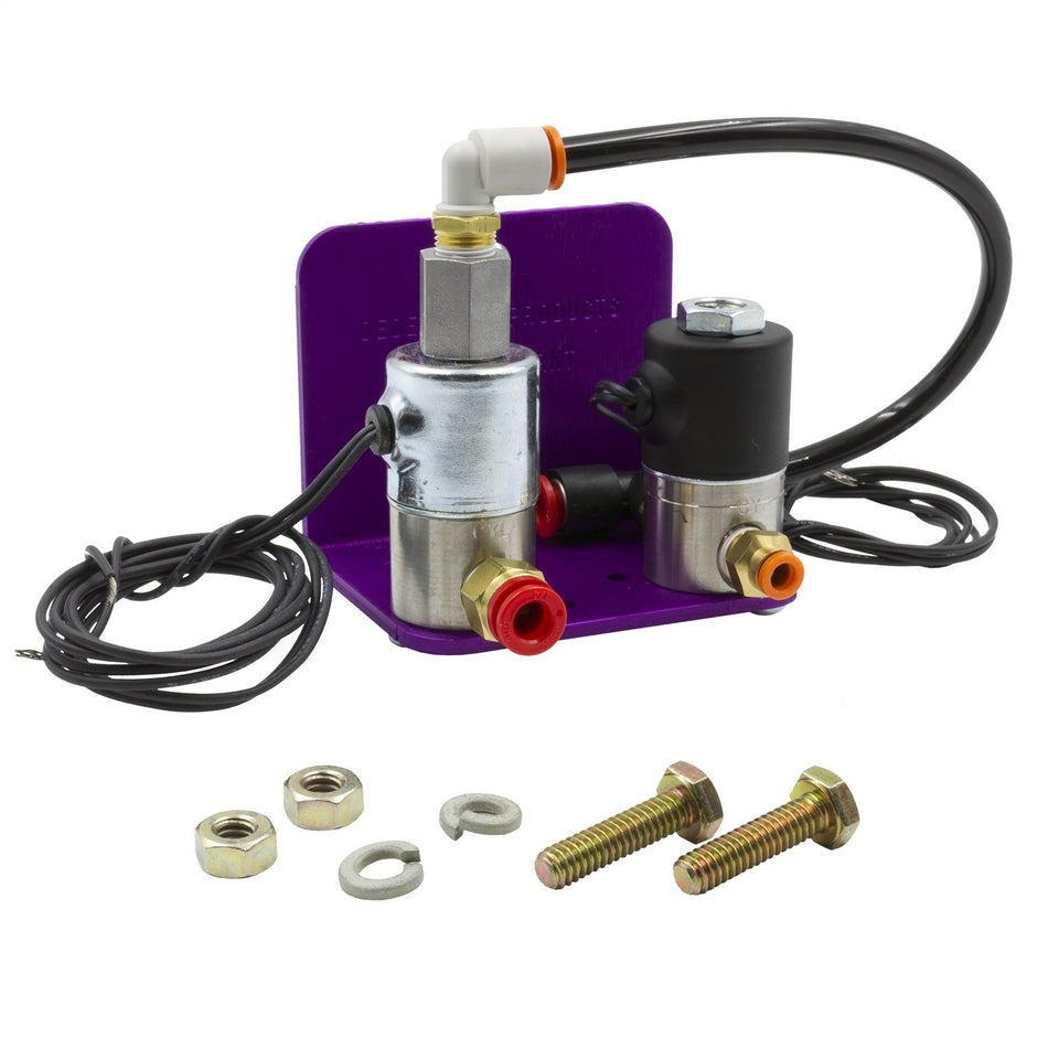 Auto Meter SOL4 Air Solenoid (Dedenbear Premium 4-Way Remote Pack 1/4 And 3/16 Outlet)