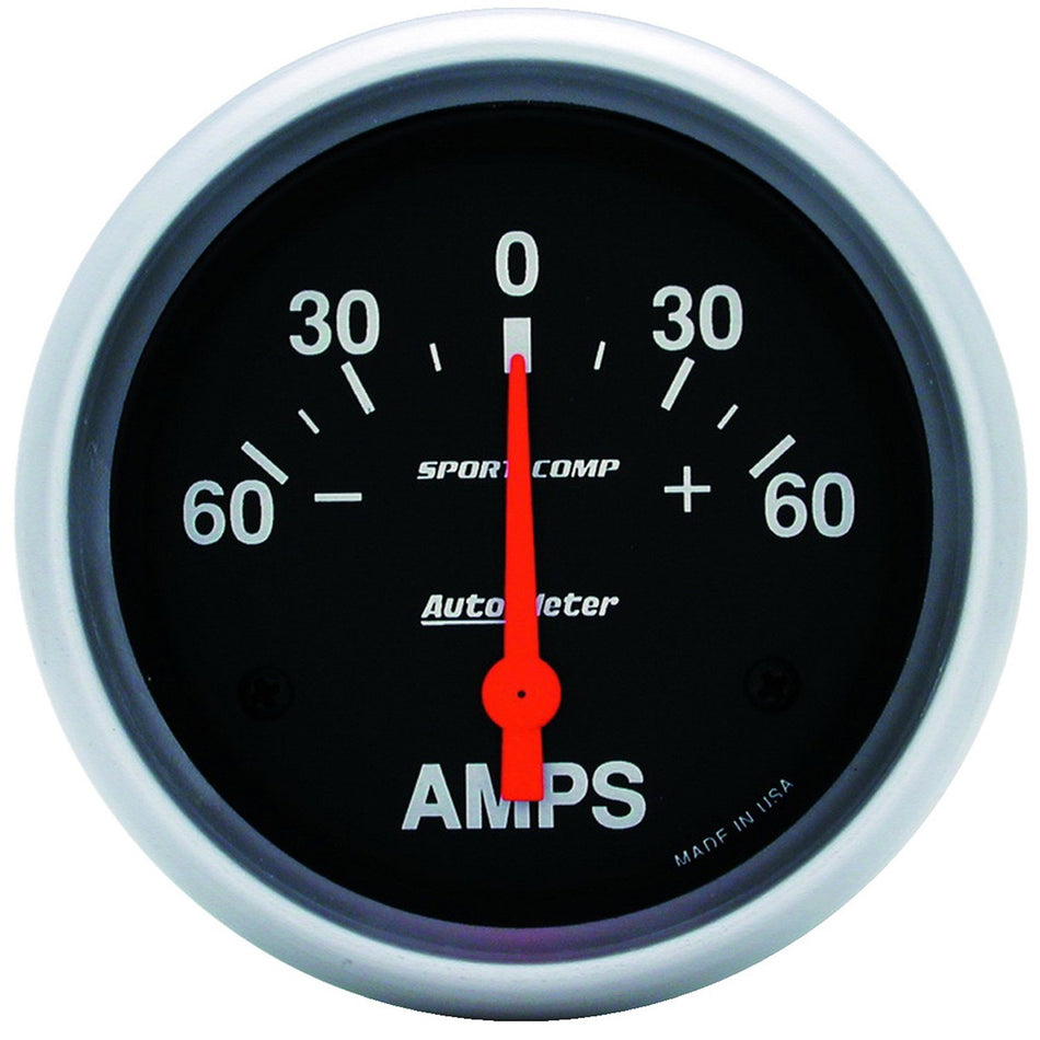 Auto Meter 3586 Sport-Comp Electric Ampmeter Gauge