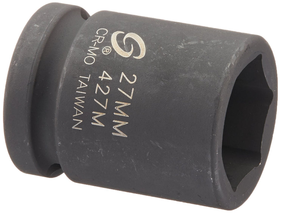 Sunex 427m 3/4-Inch Drive 27-Mm Impact Socket
