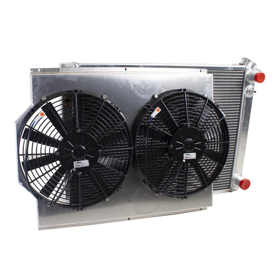 Griffin Radiators CU-70019-LS PerformanceFit Radiator ComboUnit LS Swap 1968-197