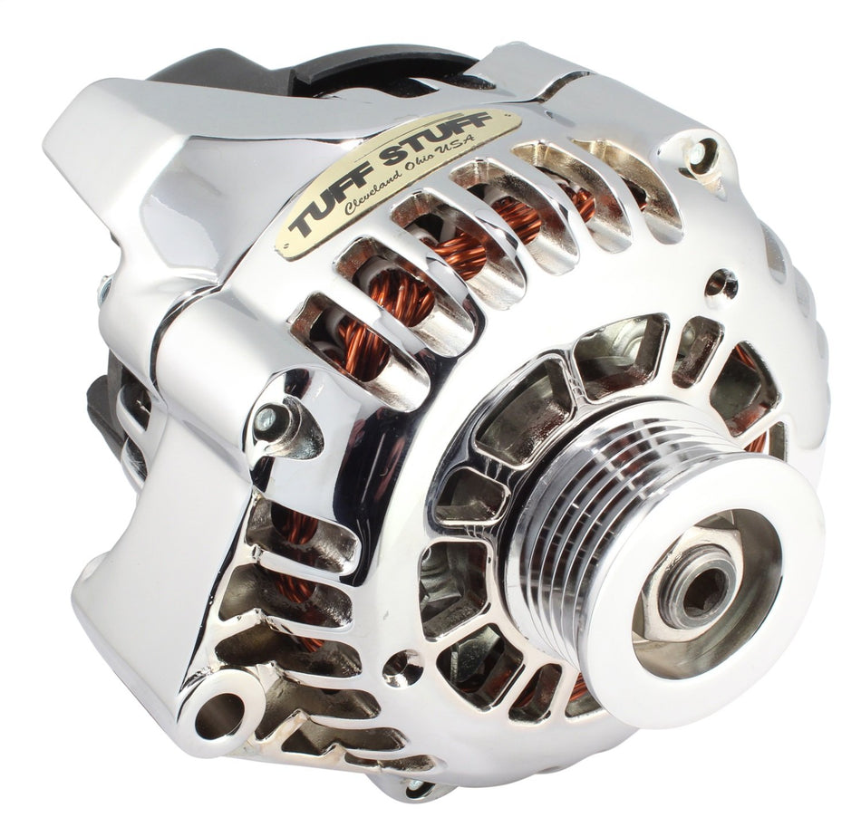 Tuff Stuff 8242NAP Polished Alternator for GM