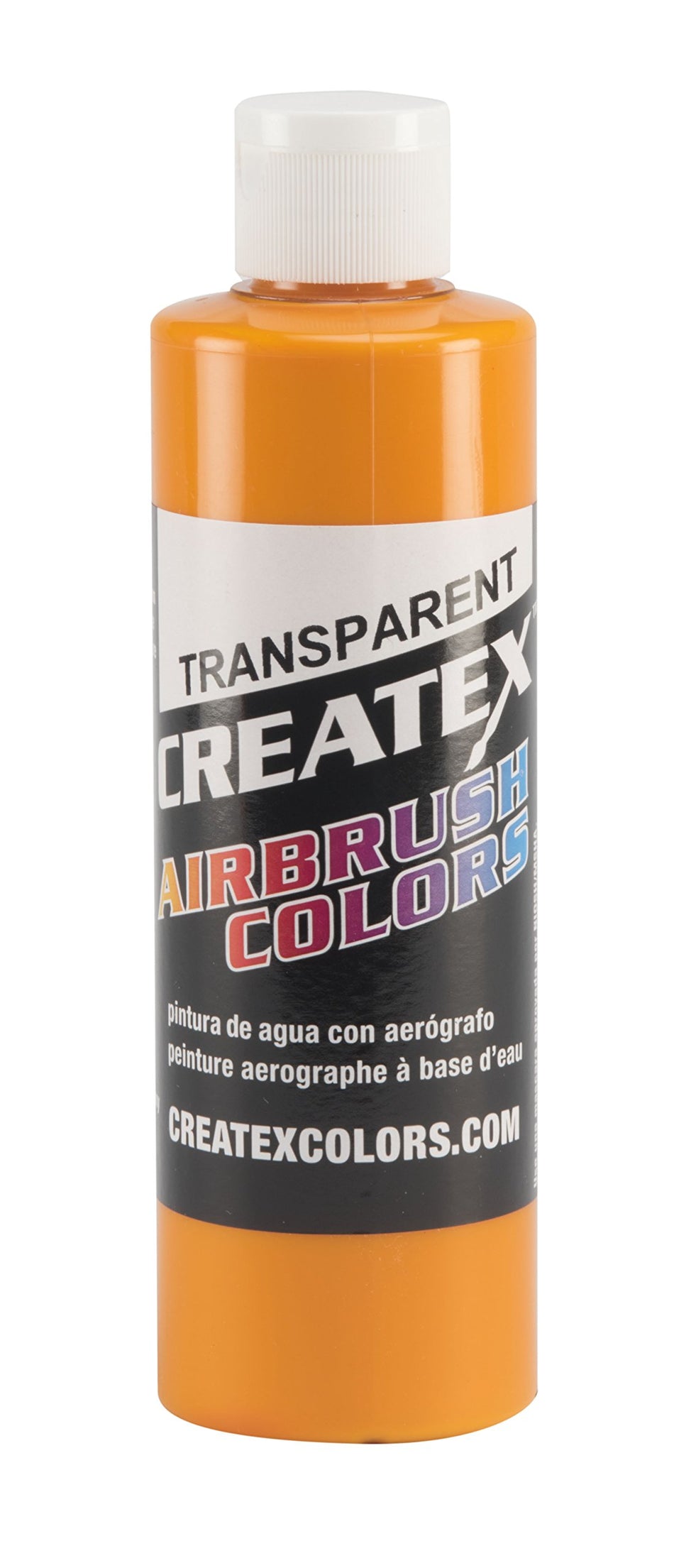 Createx Colors Paint for Airbrush, 8 oz, Transparent Sunrise Yellow