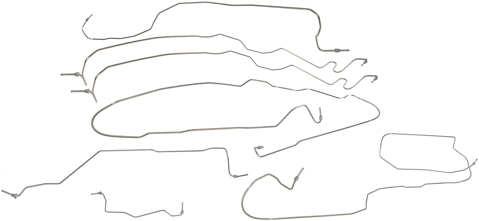Dorman 919-125 Stainless Steel Brake Line Kit Compatible with Select Chevrolet / GMC Models (OE FIX)