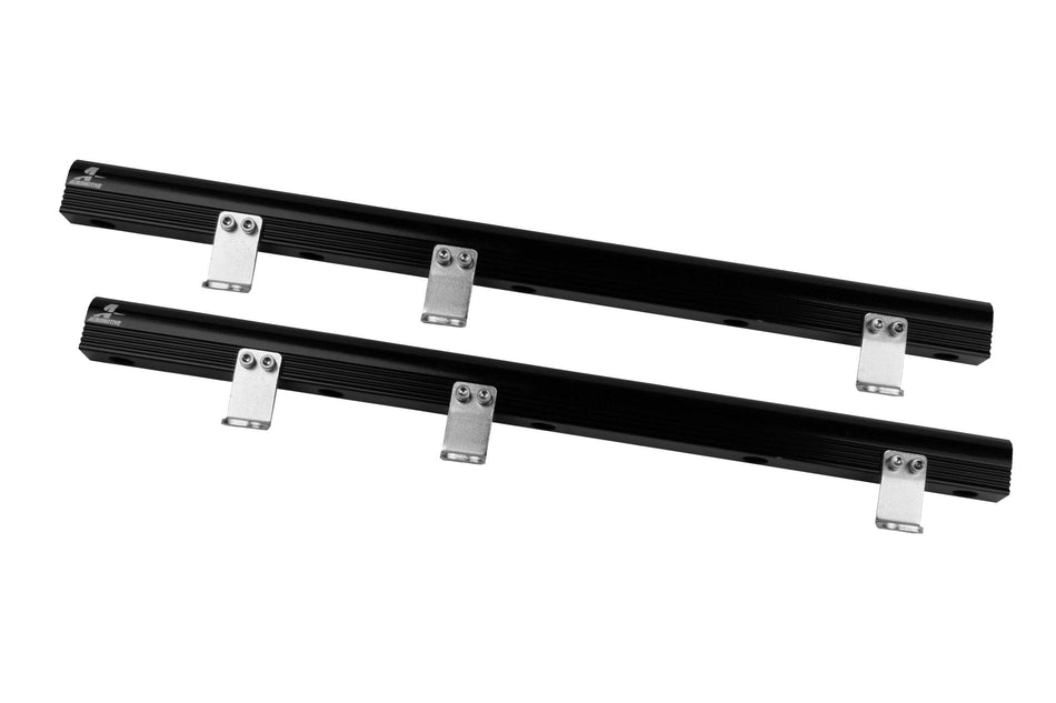 Aeromotive 14158 Billet Fuel Rails for Mopar Gen 4, 8.4L V10, Black Anodized