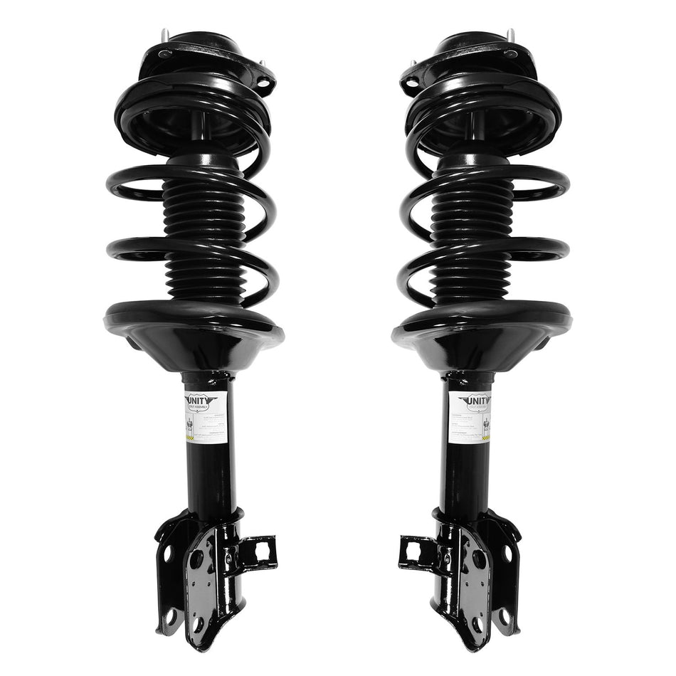 Unity Automotive 2-11897-11898-001 Front 2 Wheel Complete Strut Assembly Kit 1998-2002 Subaru Forester