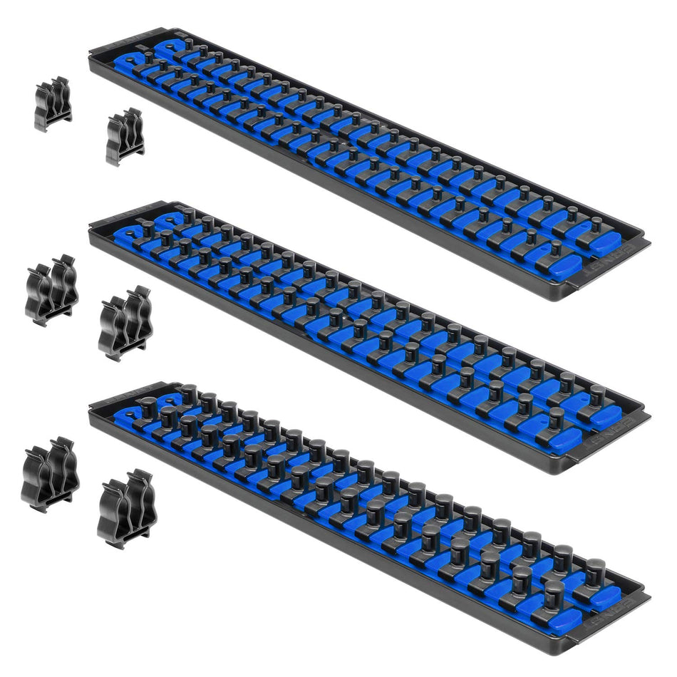 ERNST Socket Boss Combo 3-Pack, Blue (8511A)