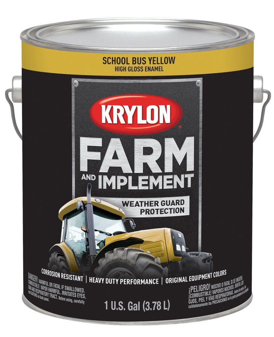 Implement Paint Gallons School Bus Yellow (Transport Yellow)