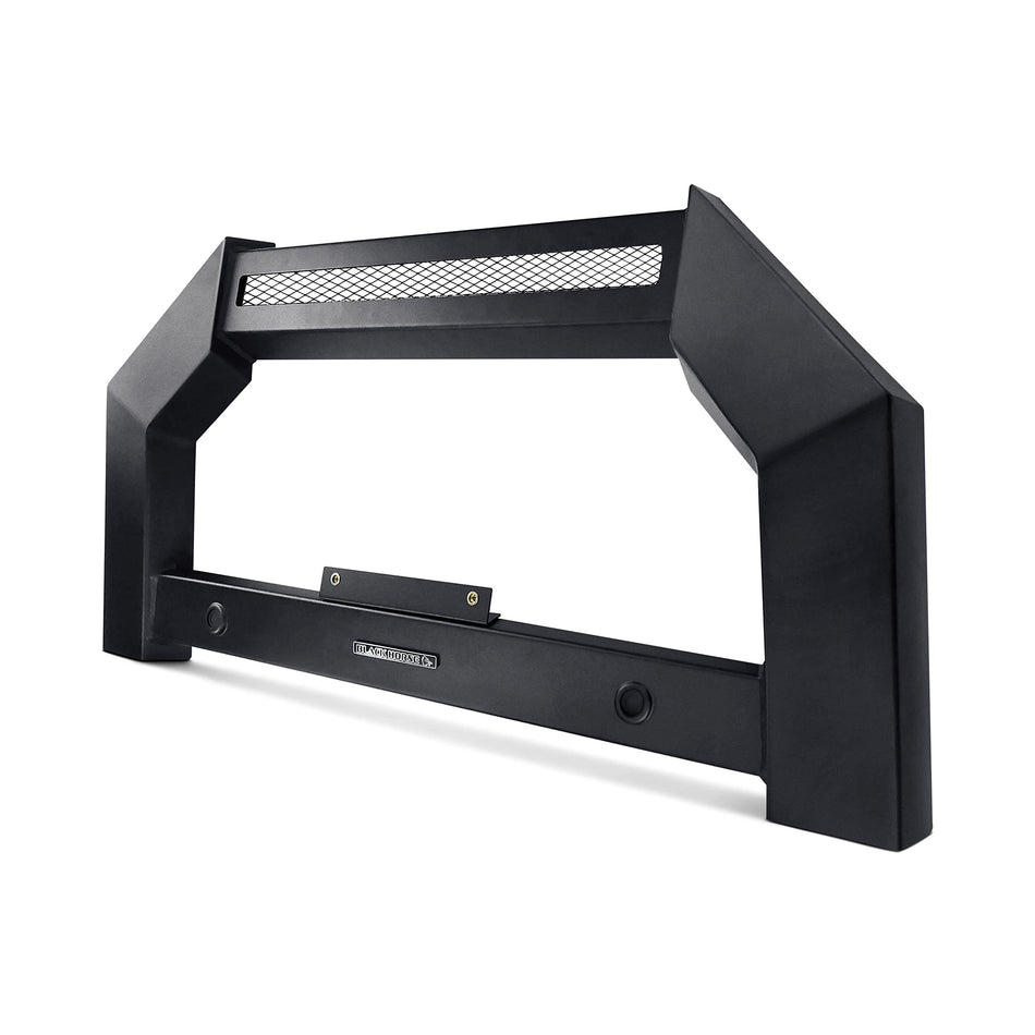 Black Horse Off Road Armour Bull Bar No Skid Plate Matte Black Compatible with 2019-2023 Ram 1500 (Excl. Rebel & TRX Trim, 19-23 Ram 1500 Classic) (Excl.Rebel & Warlock Trims)-AB-DO11