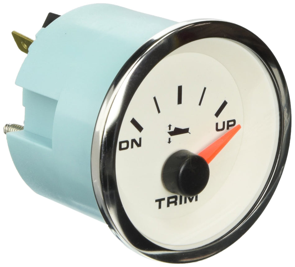 Sierra International 62549P White Premier Pro Outboard & I/O Up - Down Dial Rangerim Gauges for Yamaha, 2