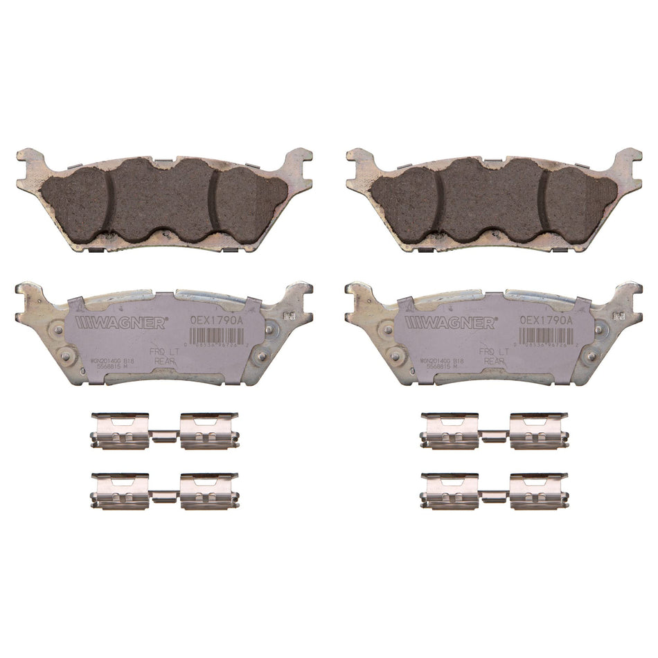 Wagner Brake OEX OEX1790A Disc Brake Pad Set Premium Ceramic