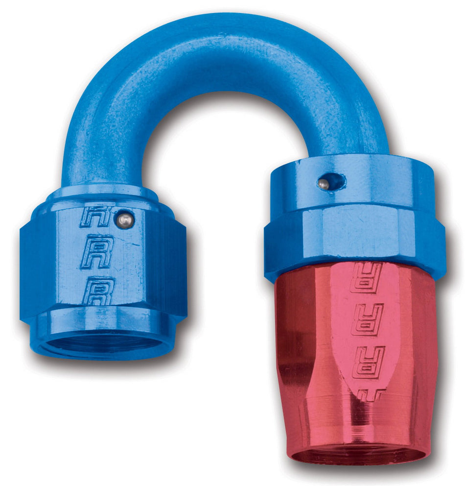 Edelbrock 613500 Full Flow Swivel Tight Radius Hose End 180#6 Anodized
