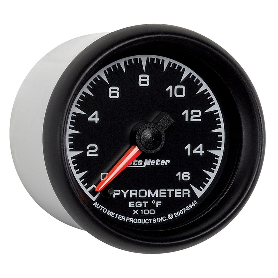Auto Meter 5944 ES 2-1/16 0-1600 F Full Sweep Electric Pyrometer E.G.T. (Exhaust Gas Temperature)