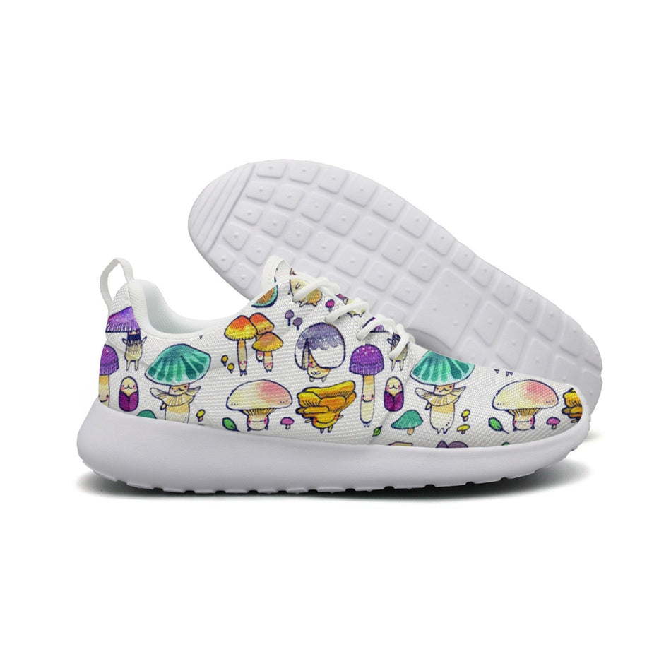 Clorful Mushroom Women's Sport Running Shoe