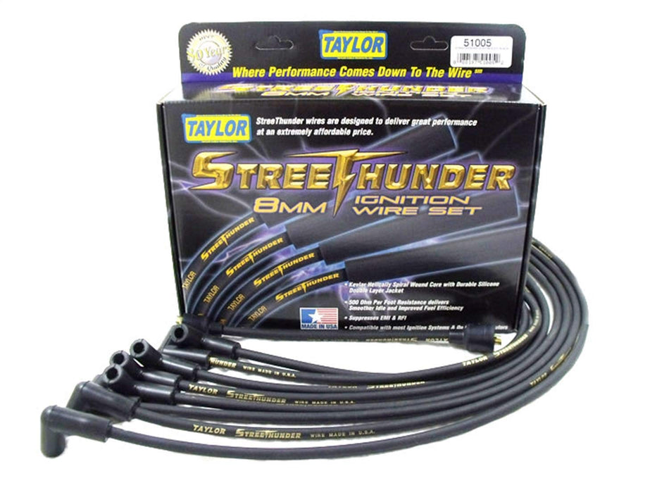 Taylor Cable 50045 Streethunder univ 6cyl 180 black