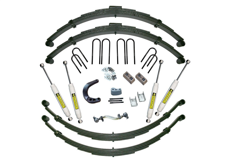 RealTruck SUPERLIFT SUSPENSION 12" Lift Kit for Chevy/GMC K-Series | Complete Lift Kit with Front & Rear Shadow Series Shocks | K447 | Fits 1973-1991 Chevrolet K20/GMC K25 4WD (with 52" Rear Springs)