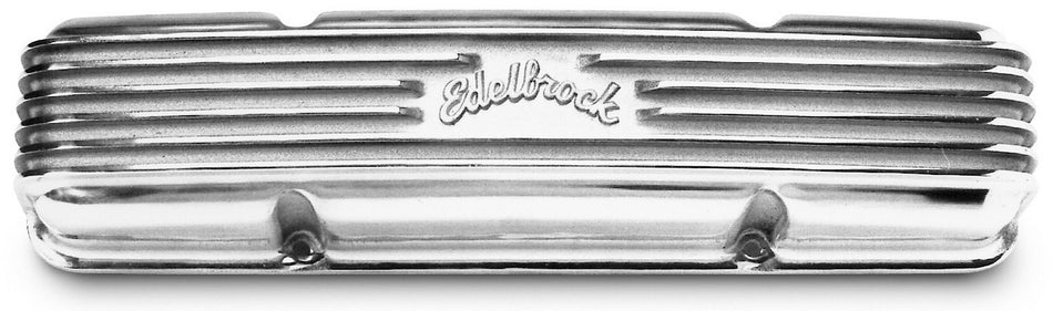 Edelbrock 4145 Elite Series Classic Finned Aluminum Valve Cover