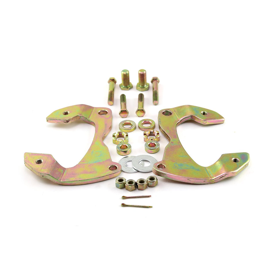 Speedmaster PCE497.1002 Gm 1955 1964 Fits Chevy Full Size Front Disc Brake Caliper Bracket Kit W/Hardware