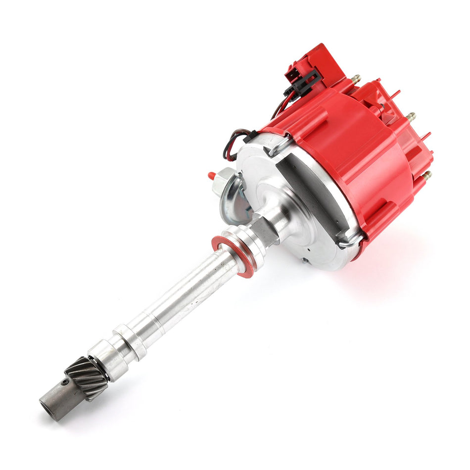 fits Chevy V6 3.8L 4.3L 6000 Series 65K Coil HEI Distributor - [Red]