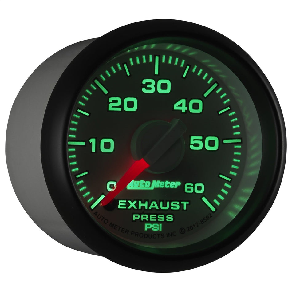 Auto Meter (8592) Dodge Match 2-1/16 0-60 PSI Full Sweep Electric Exhaust Pressure Gauge