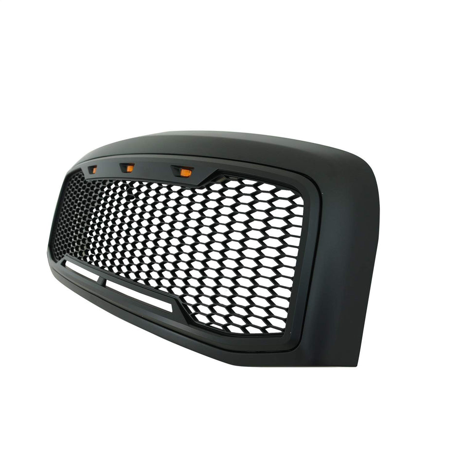 Paramount Automotive Matte Black ABS LED Impulse Mesh Grille 41-0195MB 06-08 Dodge Ram 1500/06-09 Dodge Ram 2500