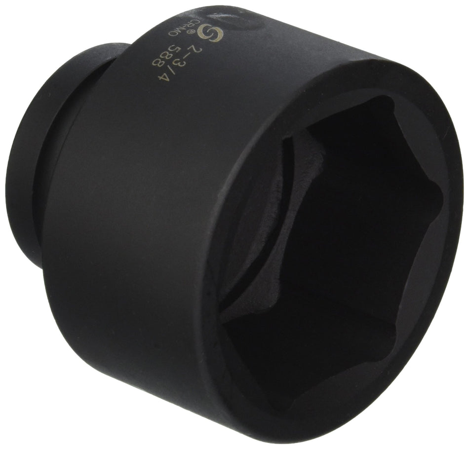 SUNEX TOOLS 0588 1-Inch Drive 2-3/4-Inch Impact Socket