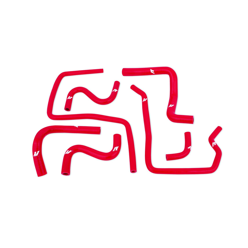 Mishimoto MMHOSE-SUB-ANC4RD Ancillary Hose Kit Compatible With Subaru WRX/STI 2004-2007 Red