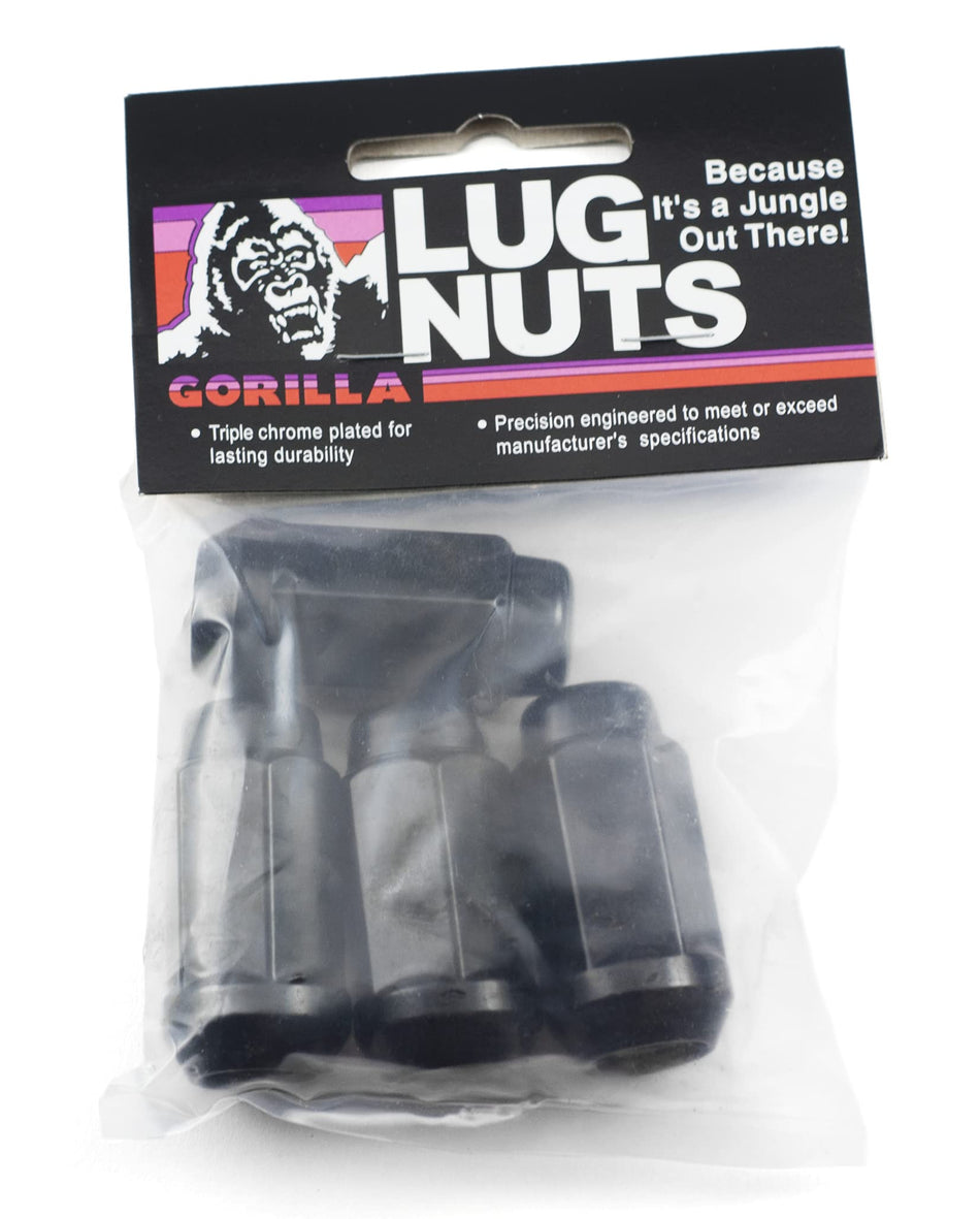 Gorilla Automotive 76147BCB Dup Acorn Lug 7/8 14-1.50 Blk Bag