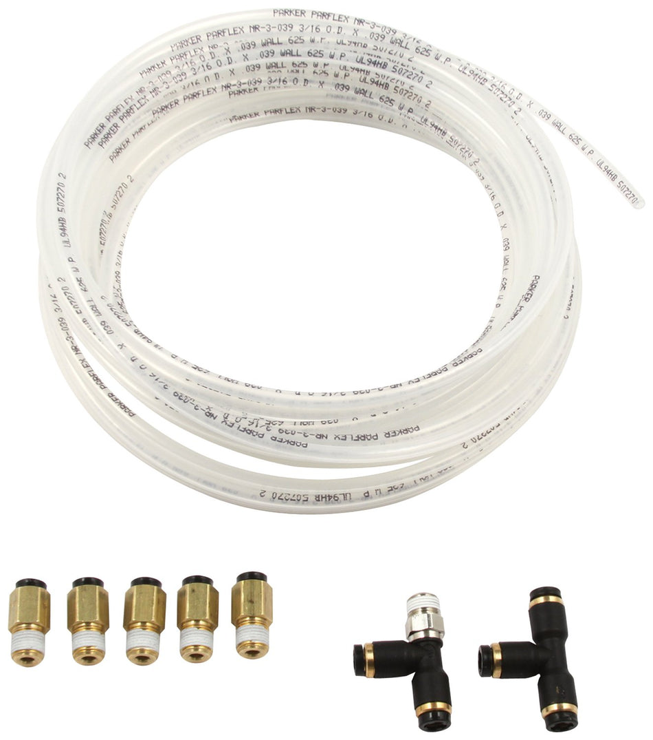 Allstar Performance ALL48018 30' Deluxe Nylon Brake Line Kit