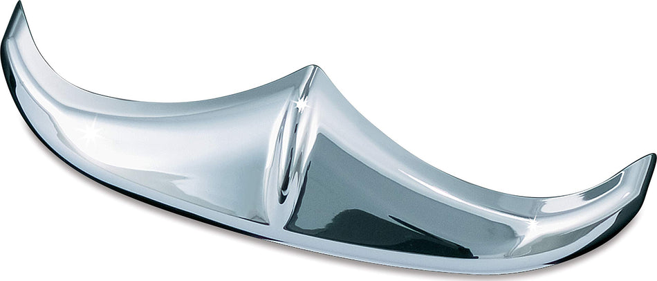Kuryakyn 8642 Motorcycle Accent Accessory: Leading Edge Front Fender Tip for 1998-2019 Harley-Davidson Motorcycles, Chrome