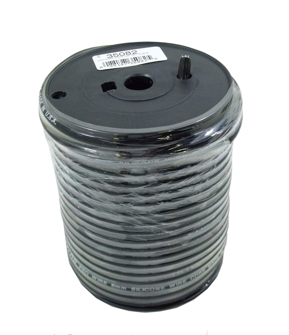 Taylor Cable 35082 8mm Pro TCW 100 Ft. spool black