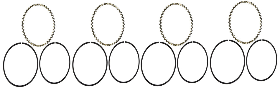 Hastings 2C7581 4-Cylinder Piston Ring Set