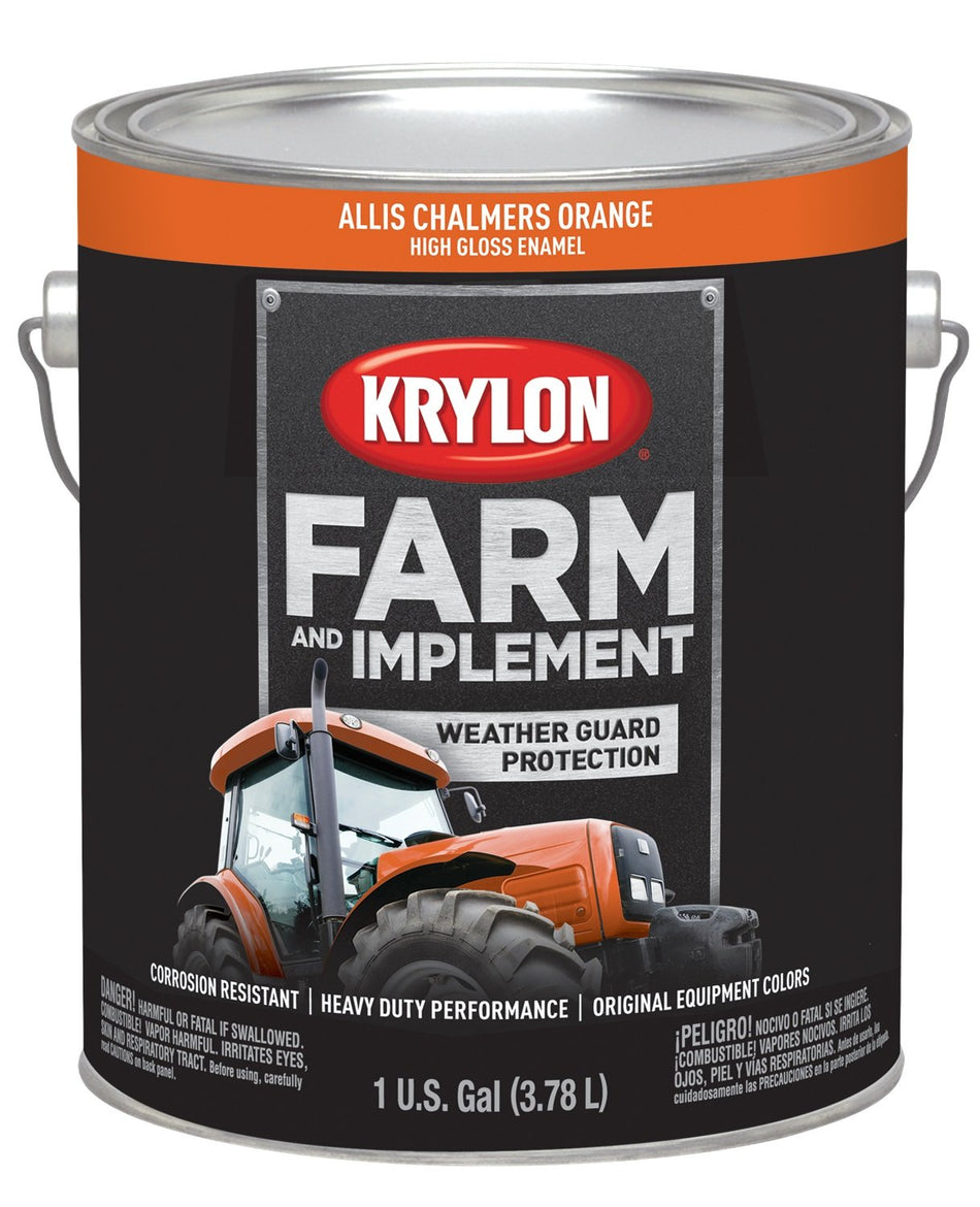 Implement Paint Gallons Allis Chalmers Orange (AC Orange)