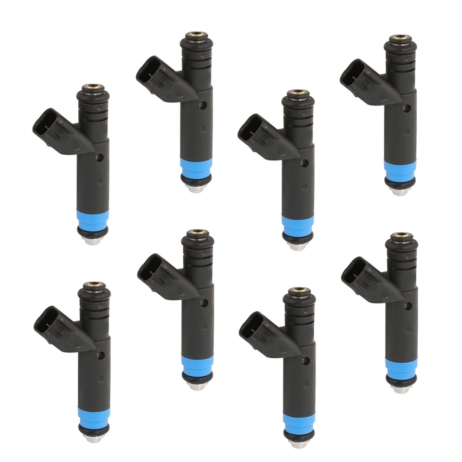 ACCEL 151880 Fuel Injector - 80 lb/hr - USCAR - High Impedance - 8 Pack