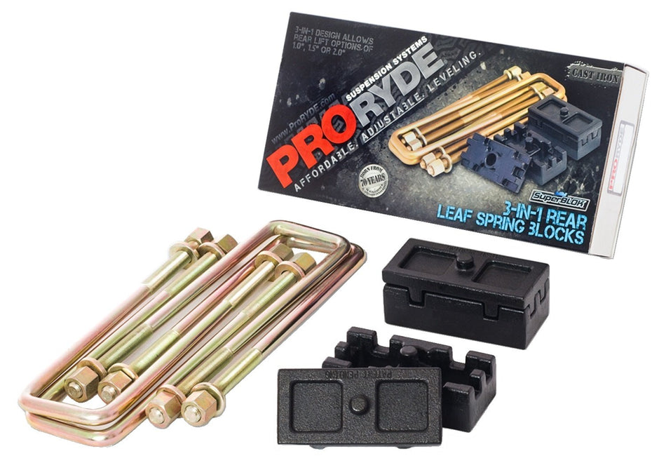 ProRYDE 52-1200G 3-in-1 Spring Block Kit