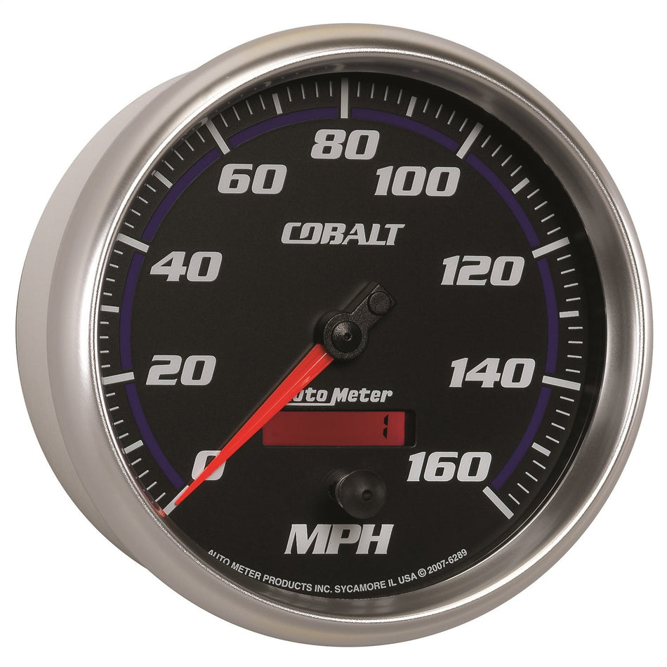 Auto Meter 6289 Cobalt 5 160 mph In-Dash Speedometer Electric Programmable Gauge