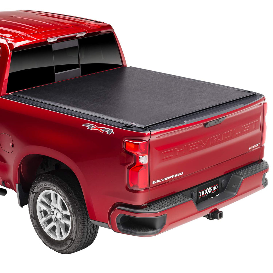 RealTruck TruXedo Lo Pro Soft Roll Up Truck Bed Tonneau Cover  572701  Fits 2016 - 2018 Chevy/GMC Silverado/Sierra 1500, 2016-19 2500/3500HD w/Sport Bar 6 7 Bed (78.9)