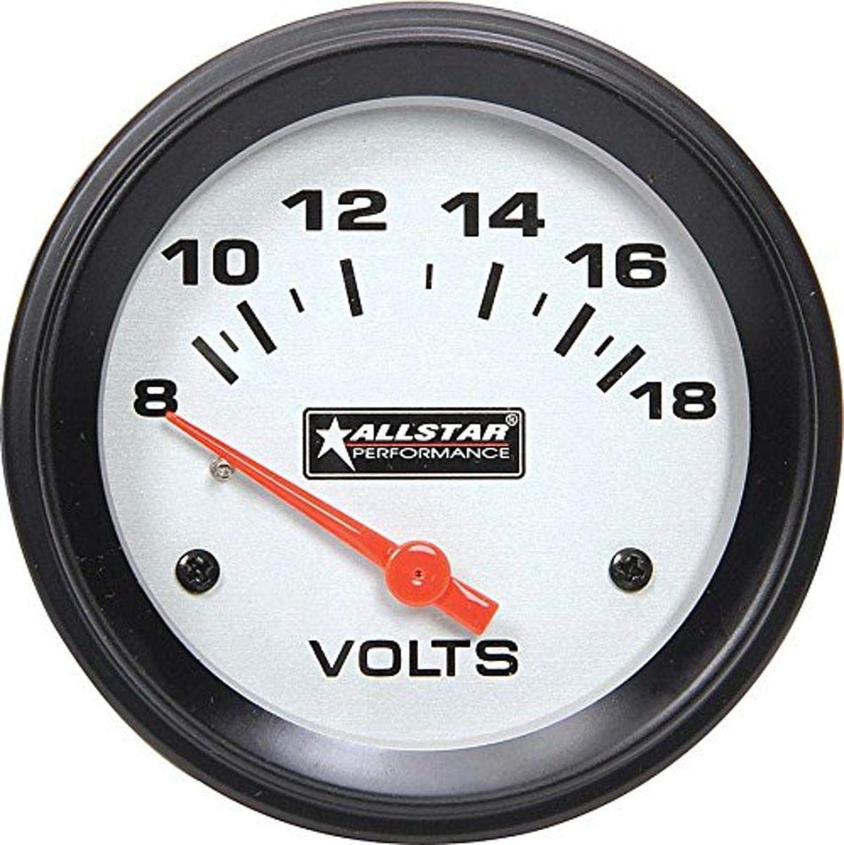 Allstar Performance ALL80099 8-18V Analog Voltmeter