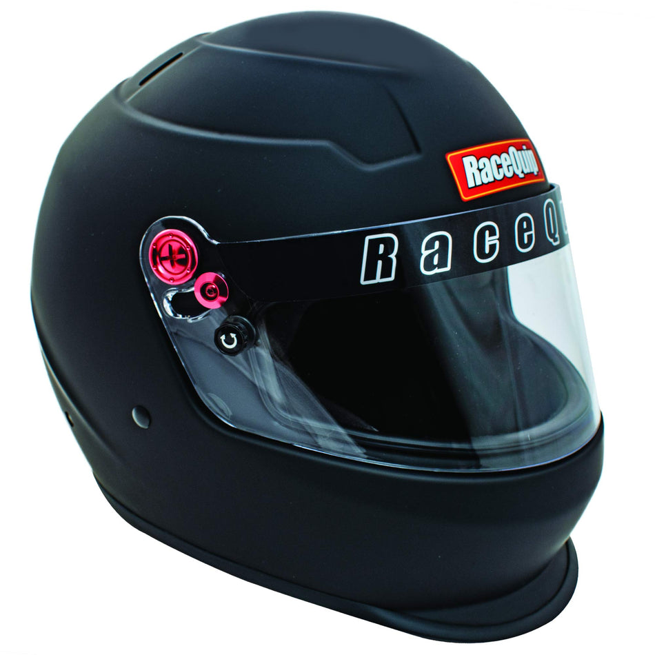 RaceQuip Full Face Helmet PRO20 Series Snell SA2020 Rated Flat Black X-Small 276991