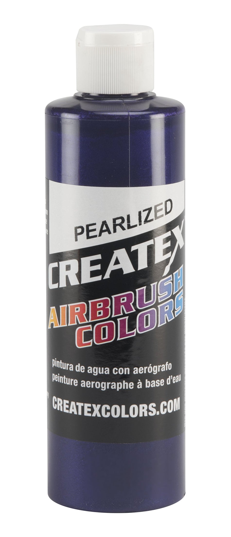 Createx Colors Paint for Airbrush, 8 oz, Pearl Purple