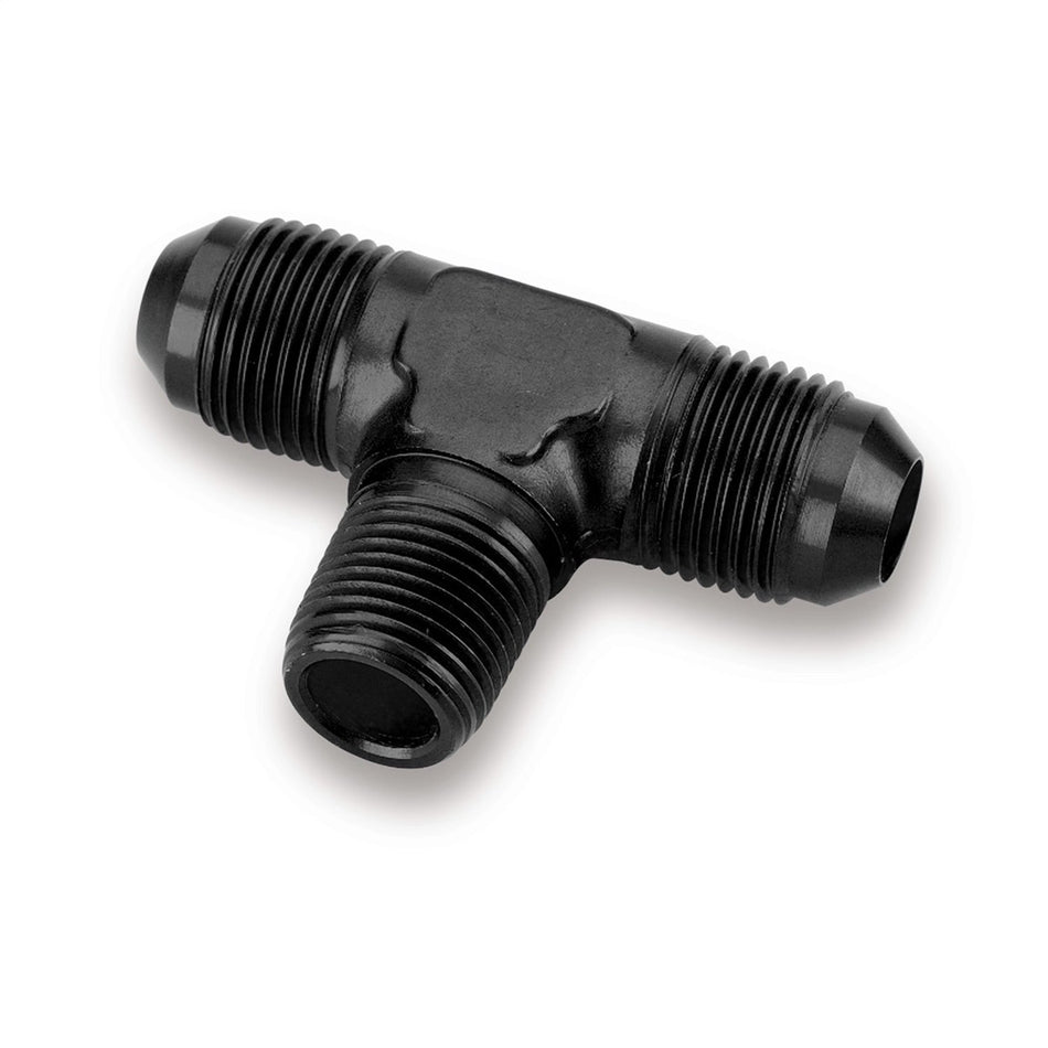 Earl's AT982508ERLP Adapter Fitting (Tee NPT on Side 8an to 3/8 NPT)
