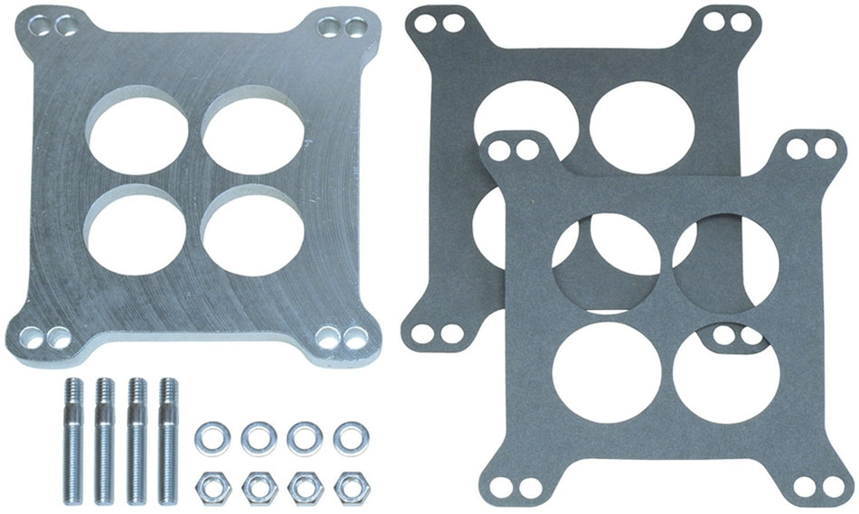 Trans-Dapt Performance Products 2280 Holley 4 Barrel Carb Spacer; 3/8 in.; Ported;