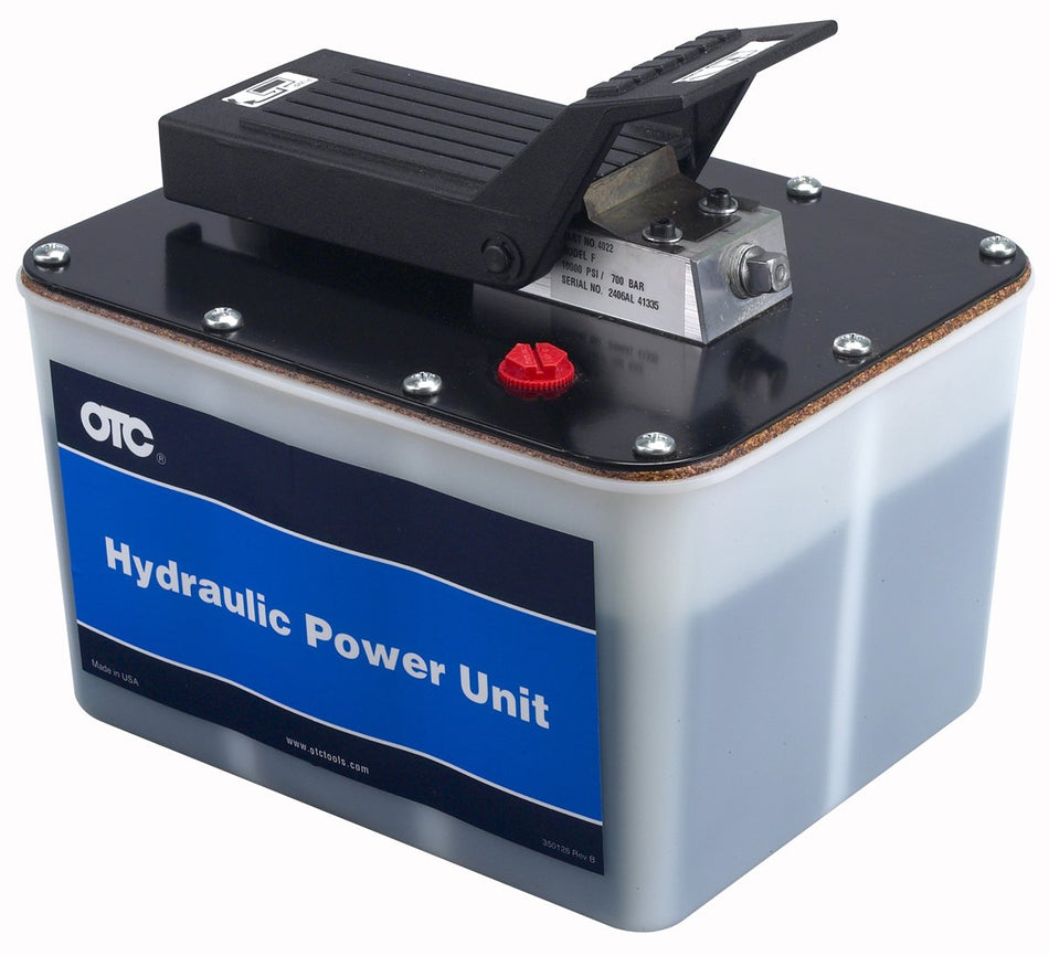 OTC 4022 Air Powered 10,000 PSI Hydraulic Pump with 2 Gallon Reservoir